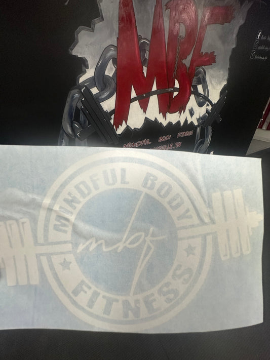 Mindful Body Fitness decals